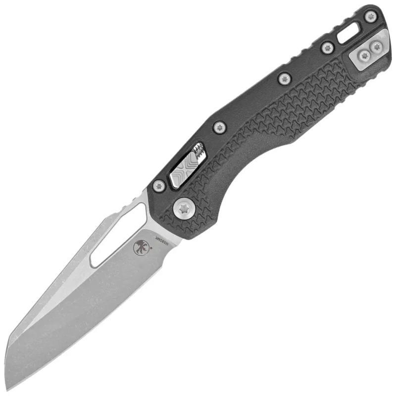 Microtech MSI S/E Ram-Lok Black Tri-Grip Polymer, Apocalyptic M390MK by Tony Marfione (210T-10APPMBK) Oferta