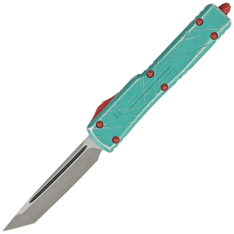 Hit cenowy Microtech UTX-70 T/E Bounty Hunter Signature OTF Knife Distressed Green Aluminum, Apocalyptic M390 (149-10BH)