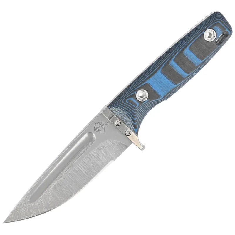 Wybór klientów Nóż Medford The Deep Tumbled, Black/Blue G10, PVD HW, 20CV (MK116VTQ-12KB-SPQ3-Q4)
