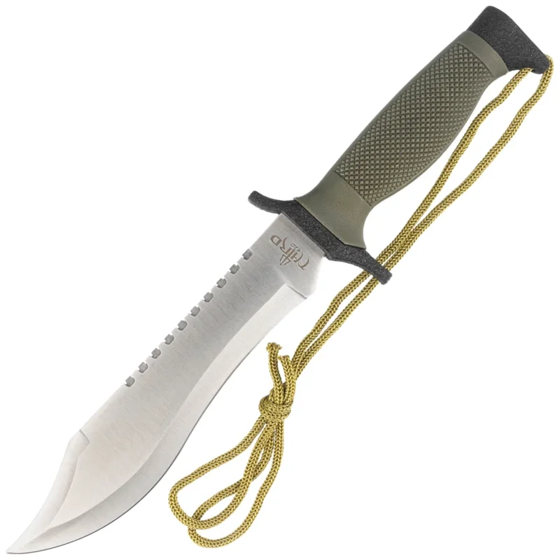 Third Decor Habitat Green ABS, Satin 420 Knife (H0502B) Wybór klientów