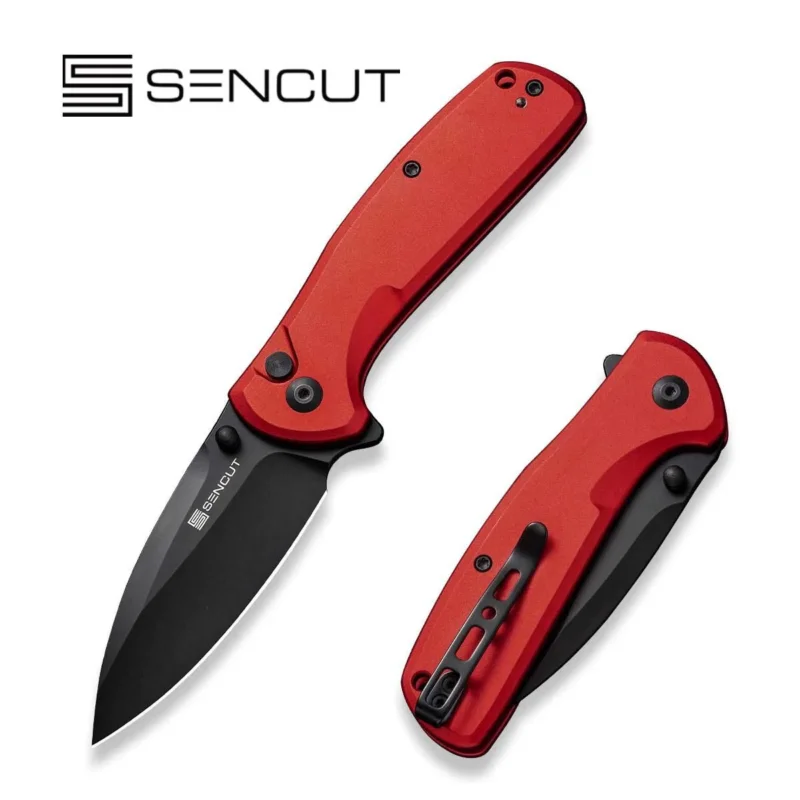 Sencut ArcBlast Red Aluminium, Black 9Cr18MoV Knife (S22043B-4) Kup teraz