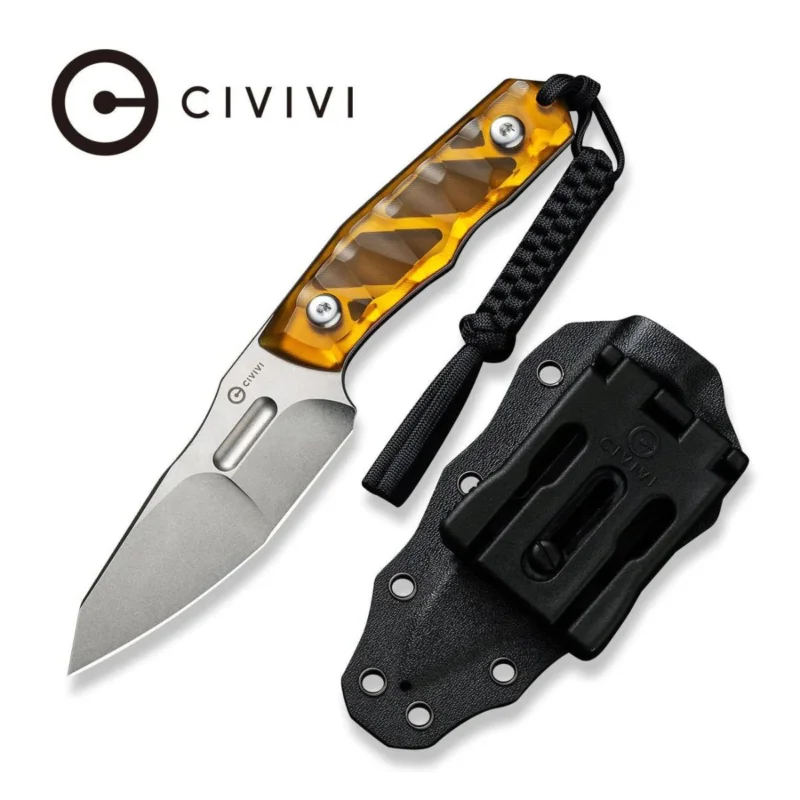 Civivi Knife Propugnator Polished Ultem, Stonewashed D2 by PG Knives (C23002-3) Nie przegap