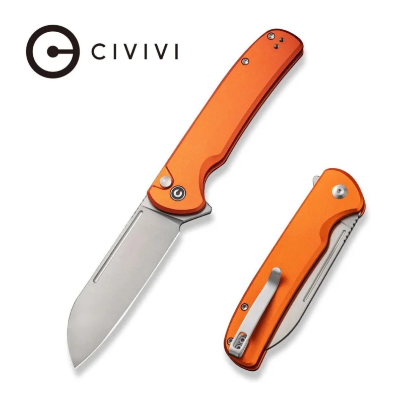 Civivi Knife Chevalier II Orange Aluminium, Satin 14C28N (C20022B-2) Oferta