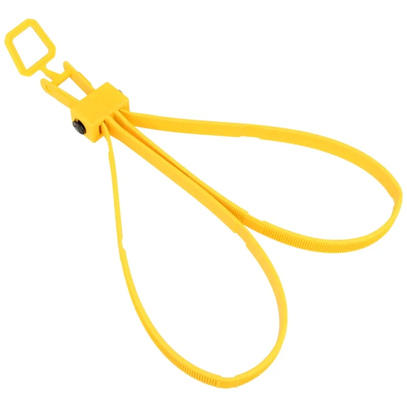 Szybka dostawa ASP Tri-Fold Restraints Yellow 10-Pak, Safety handcuffs (56196)