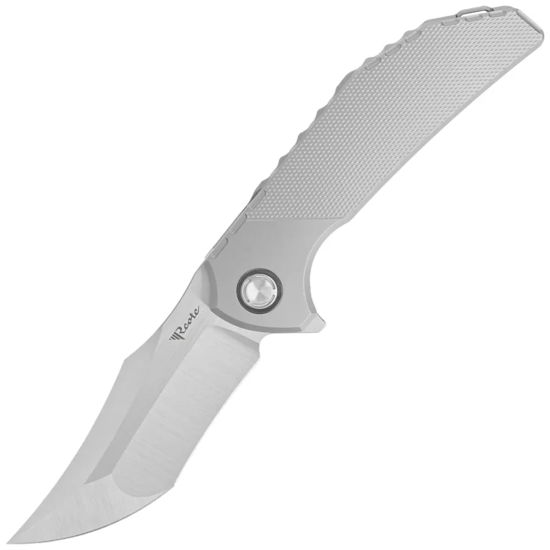Sprawdź teraz Reate Knife Tiger Diamond Texture Titanium, Belt Satin M390 by Alvin Lee (TG TDP.SAT)
