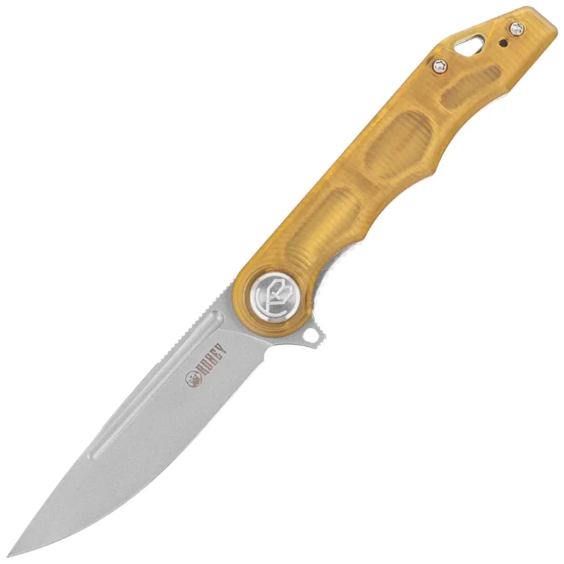 Bezpieczne zakupy Nóż składany Kubey Mizo Ultem, Bead Blasted AUS-10 by Tiguass (KU312M)