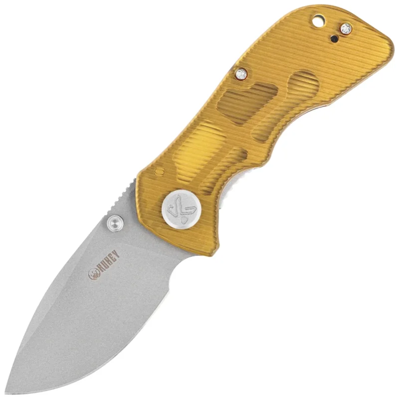 Kubey Karaji KU180H Knife Clear Ultem, Bead Blasted 14C28N Oferta