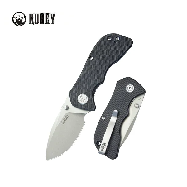 Kubey Karaji KU180L Knife Black G10, Bead Blasted 14C28N Tylko do końca tygodnia