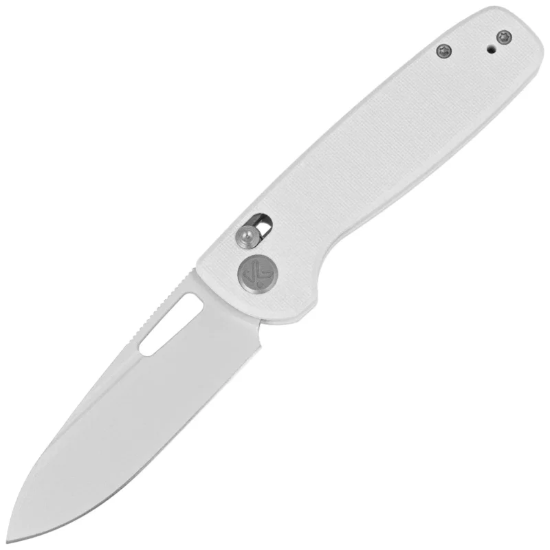Nóż składany Kubey Bluff KU248C White G10, Sandblasted 14C28N by Garet Caronna Hit cenowy