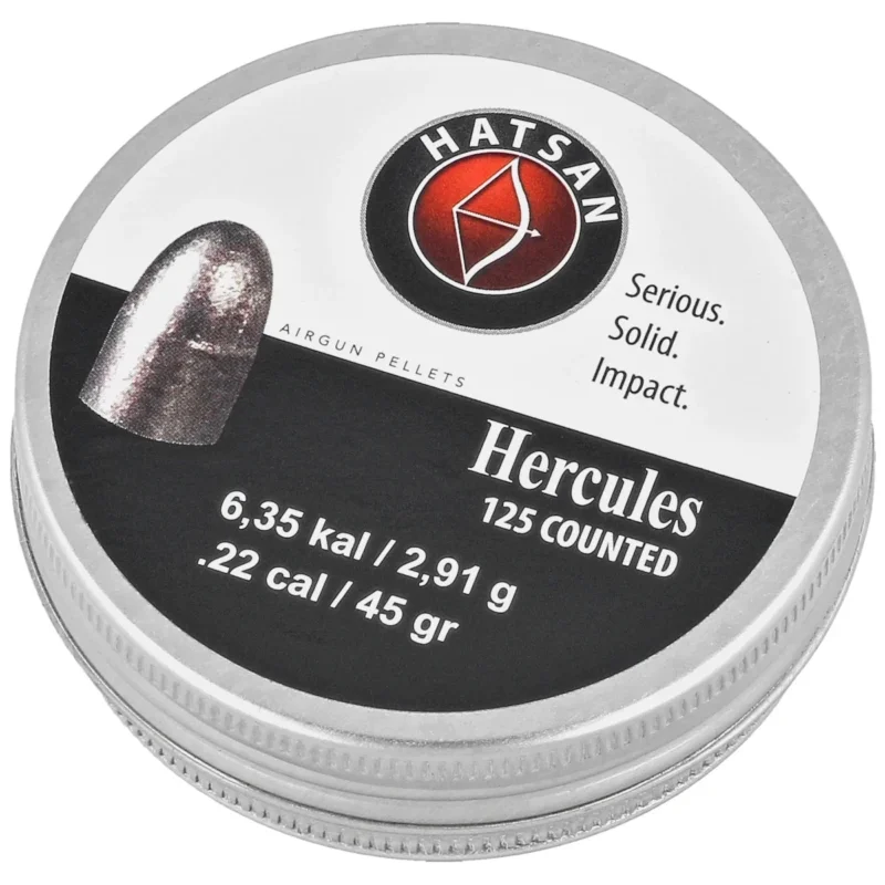 Hatsan Hercules .25/6.35mm AirGun Pellets, 125 psc 2.91g/45.0gr Okazja