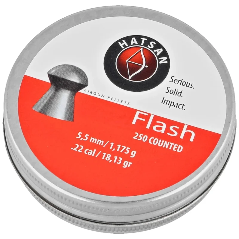Hatsan Flash .22/5.5mm AirGun Pellets, 250 psc 1.175g/18.13gr Okazja