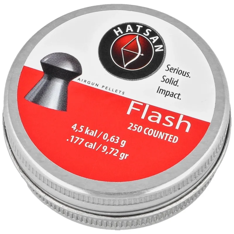 Ostatnia szansa Śrut Hatsan Flash 4.5 mm, 250 szt. 0.63g/9.72gr