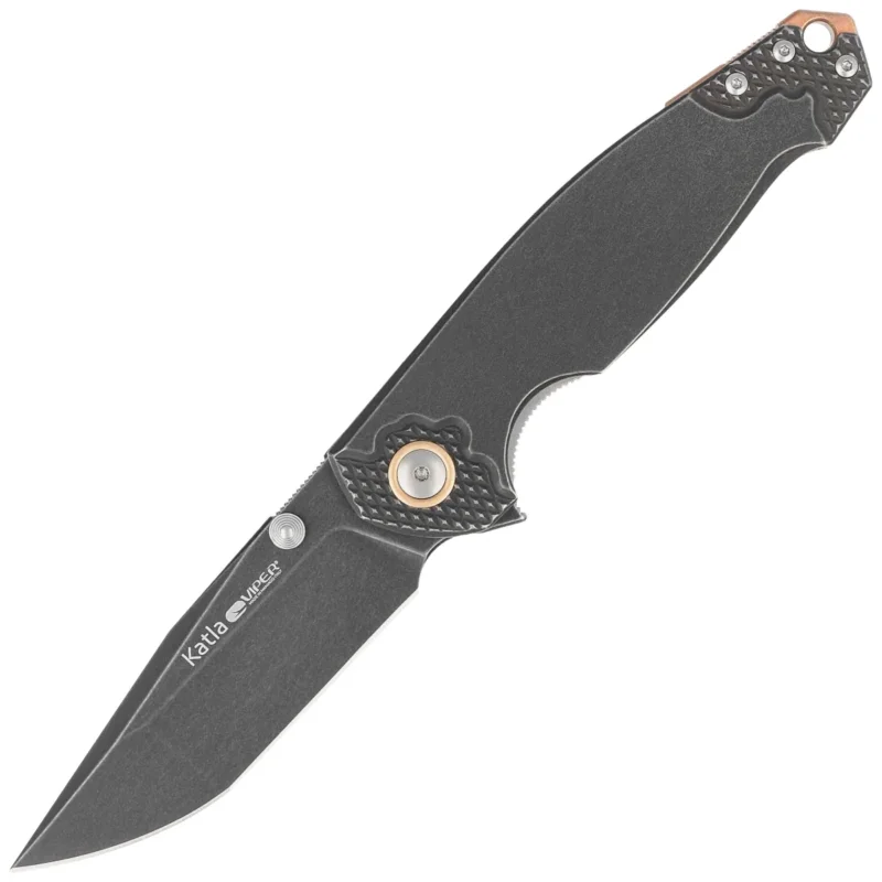 Nóż składany Viper Katla DSW Titanium 3D, Dark Stonewashed M390 by Jasper Voxnæs (V5984TI3D) Kup teraz