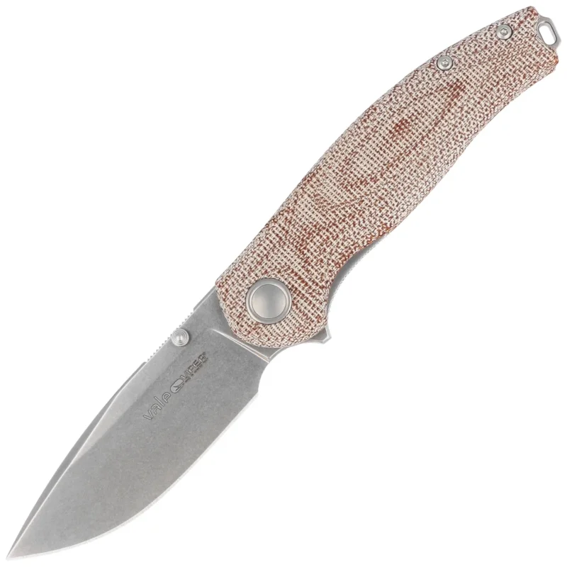 Nóż składany Viper Vale Natural Canvas Micarta, Stonewashed MagnaCut by Jesper Voxnæs (V6006CN) Obniżka ceny