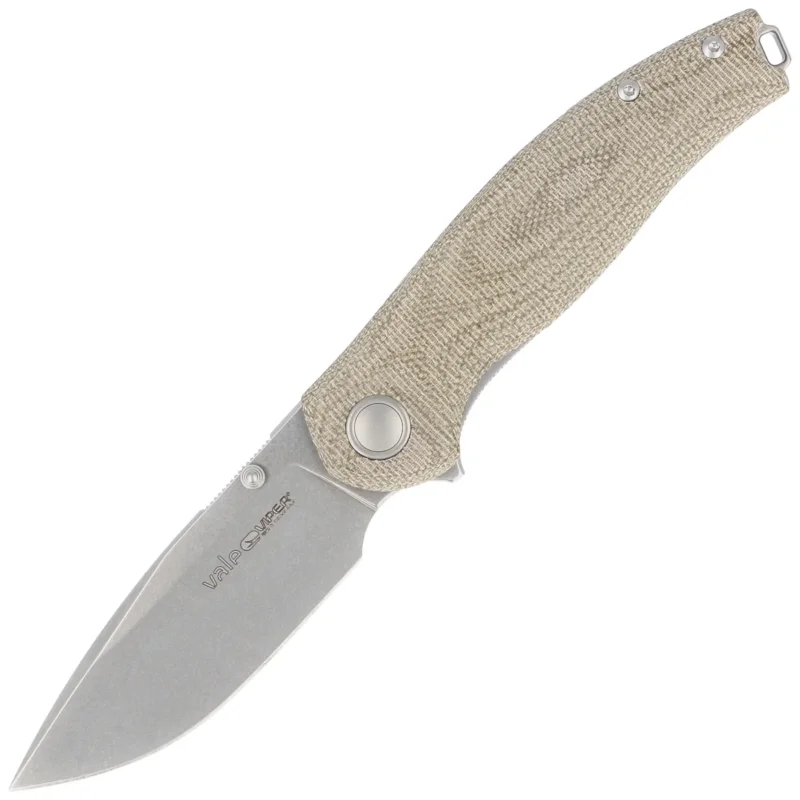 Viper Vale Green Canvas Micarta, Stonewashed MagnaCut by Jesper Voxnæs Knife (V6006CV) Hit cenowy