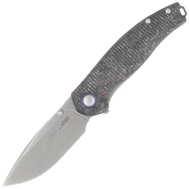 Viper Vale Dark Matter Purple Fat Carbon, Stonewashed MagnaCut by Jesper Voxnæs Knife (V6006FCP) Super okazja