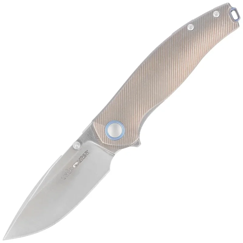 Niska cena Nóż składany Viper Vale Bronze Titanium, Satin MagnaCut by Jesper Voxnæs (V6004TIBR)