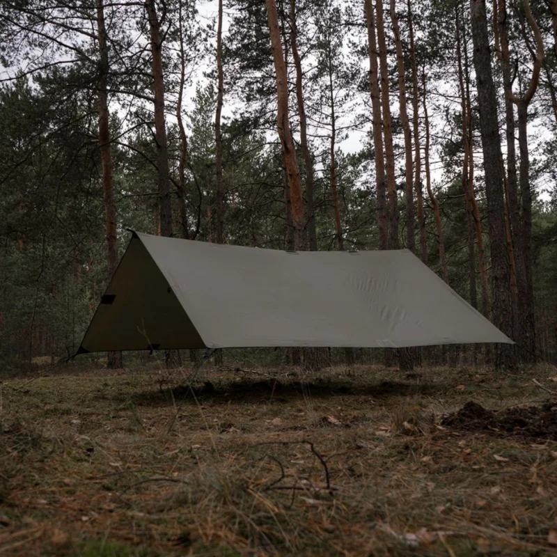 Wodoodporny Tarp TigerWood 3x3m Olive (106742551) Tani