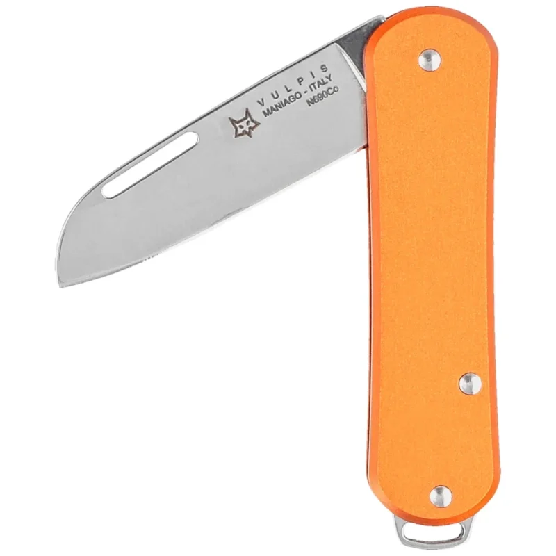 Tylko dziś Scyzoryk Fox Vulpis Orange Aluminium, Polished N690Co (FX-VP108 OR)
