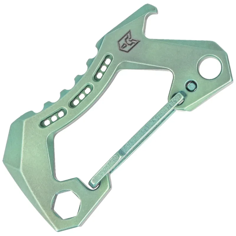 Obniżka ceny Bestech Carabiner Green Titanium by Makar (BM15C)