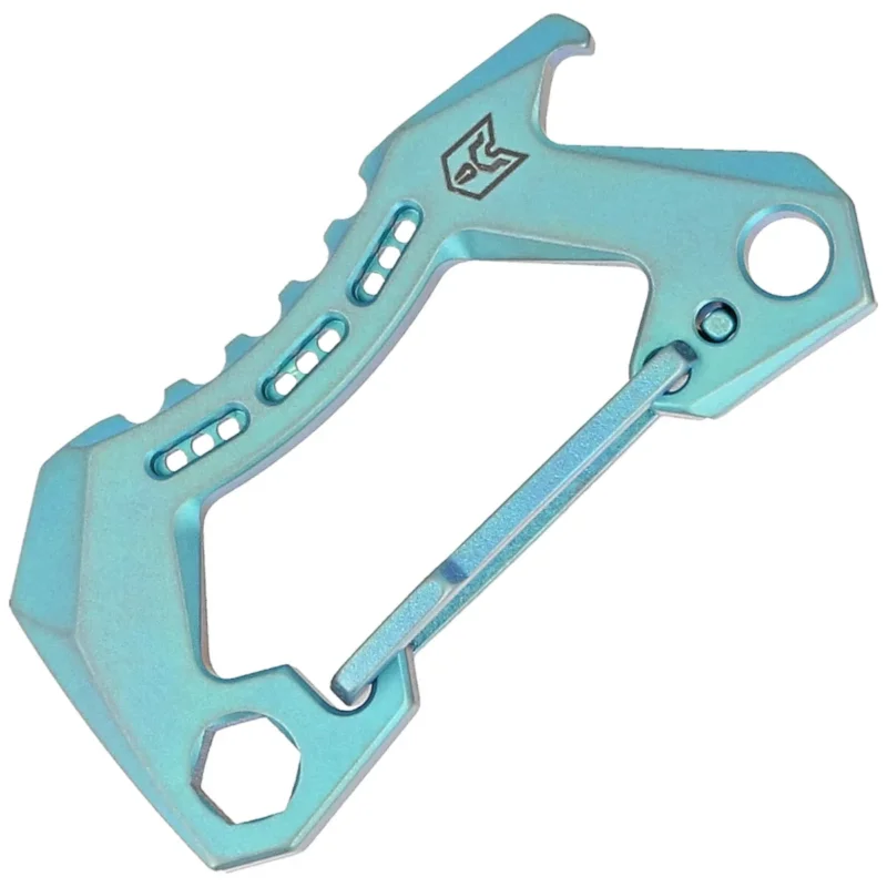 Bestech Carabiner Blue Titanium by Makar (BM15B) Wybór klientów
