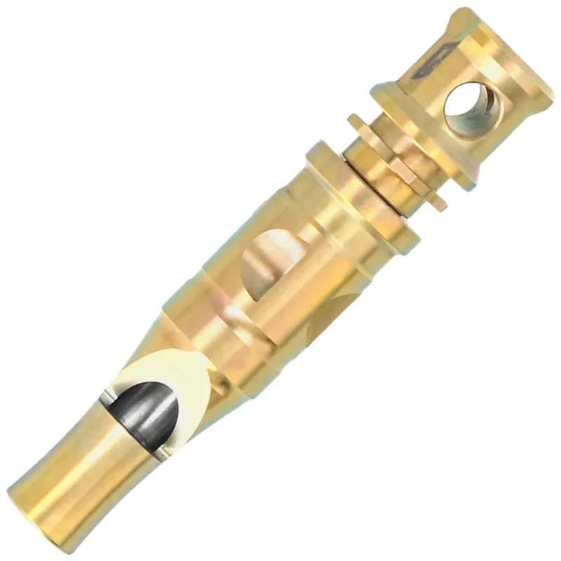 Gwizdek sygnalizacyjny Bestech Whistle Gold Titanium z łańcuszkiem (BM02C) Zamów teraz