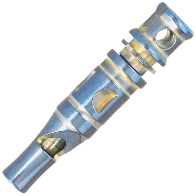 Gwizdek sygnalizacyjny Bestech Whistle Blue/Gold Titanium z łańcuszkiem (BM02A) Kup teraz