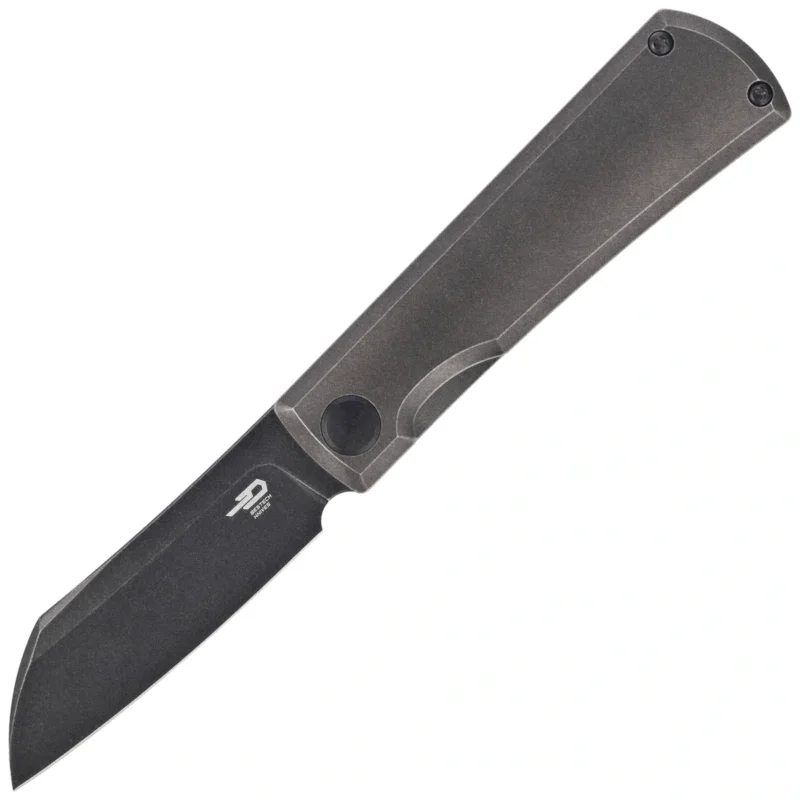 Bestech Bruv Knife Black Bronze Titanium, Black Stonewashed M390 by Galovic Design (BT2401B) Super okazja