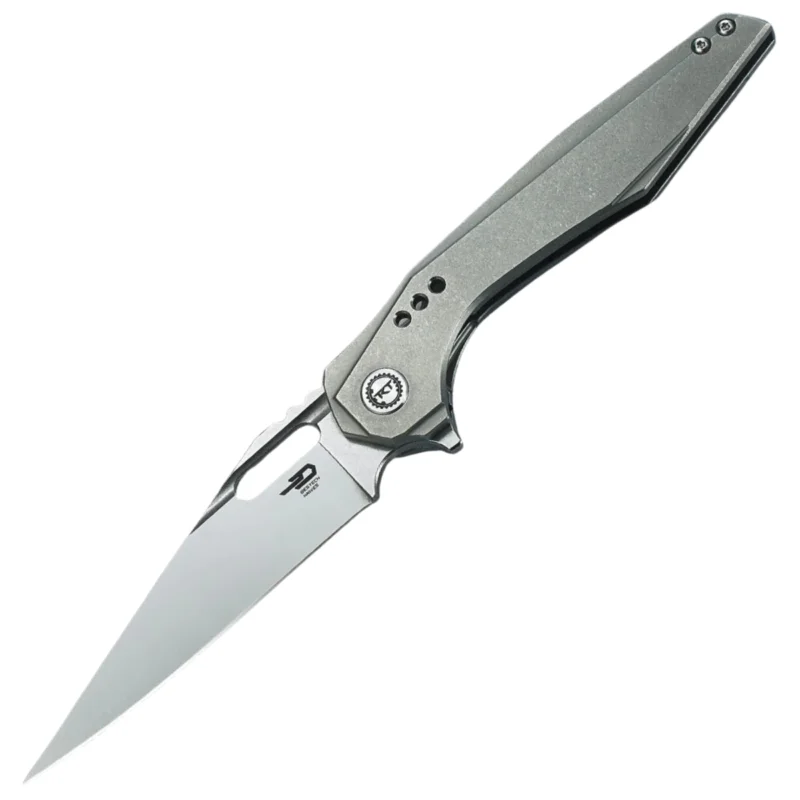 Tylko dziś Bestech Malware Grey Titanium, Stonewashed/Satin CPM S35VN by Todd Knife and Tool (BT1902A)