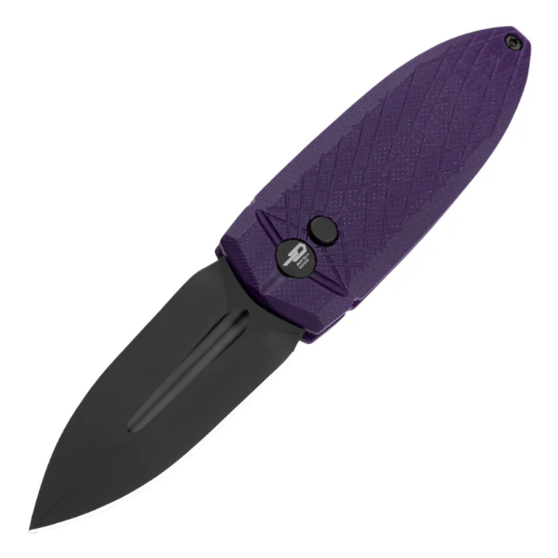 Nóż składany Bestech QUQU Purple G10, Black DLC 14C28N by Gogo (BG57A-4) Obniżka ceny