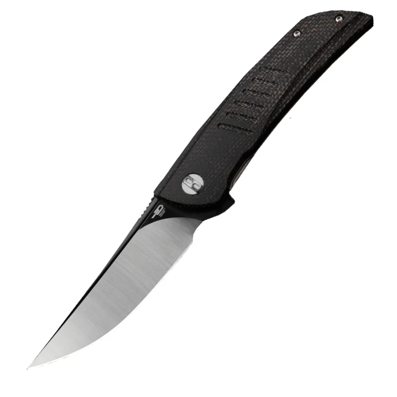 Bestech Swift Black Micarta, Satin/Black D2 Knife (BG30B-2) Nowy
