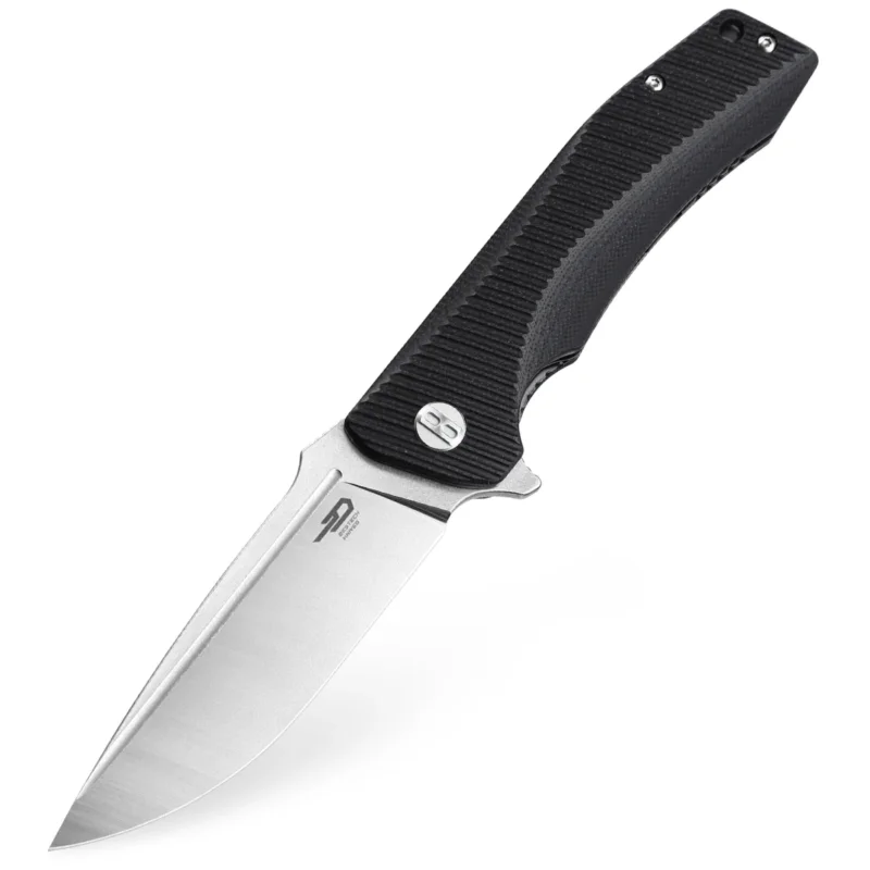Rabat Nóż składany Bestech Mako Black G10, Stonewashed/Satin K110 (BG27A)
