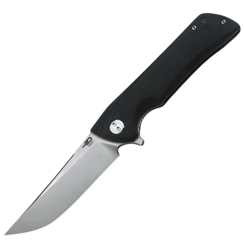 Bestech Paladin Black G10, Stonewashed/Satin D2 Knife (BG13A-1) Wyjątkowa oferta