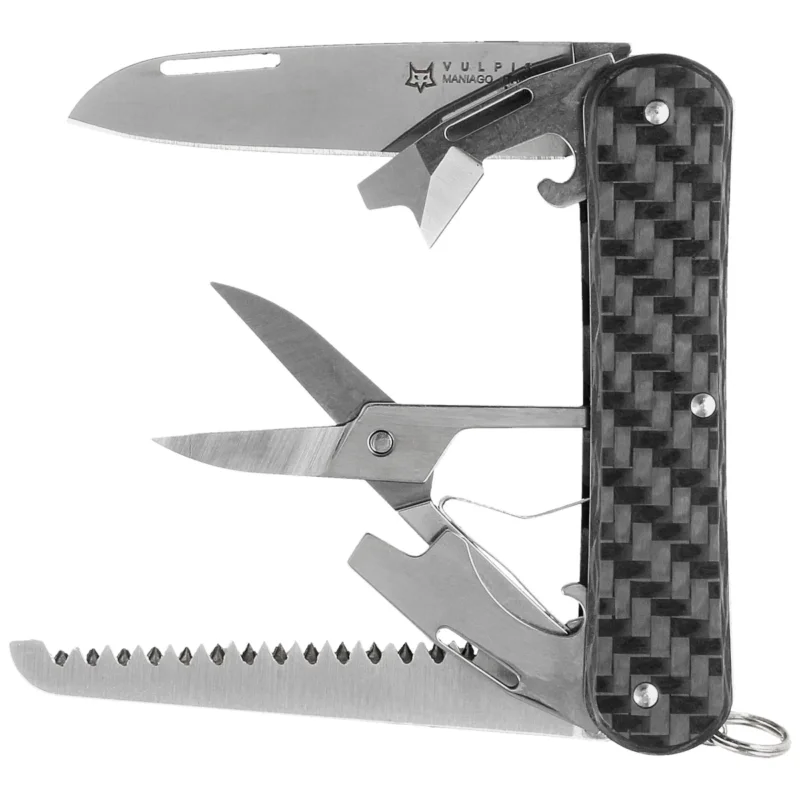 Hit sprzedaży Scyzoryk Fox Vulpis SF5 Carbon Fiber 3K, Polished M390 (FX-VP130-SF5 CFF)