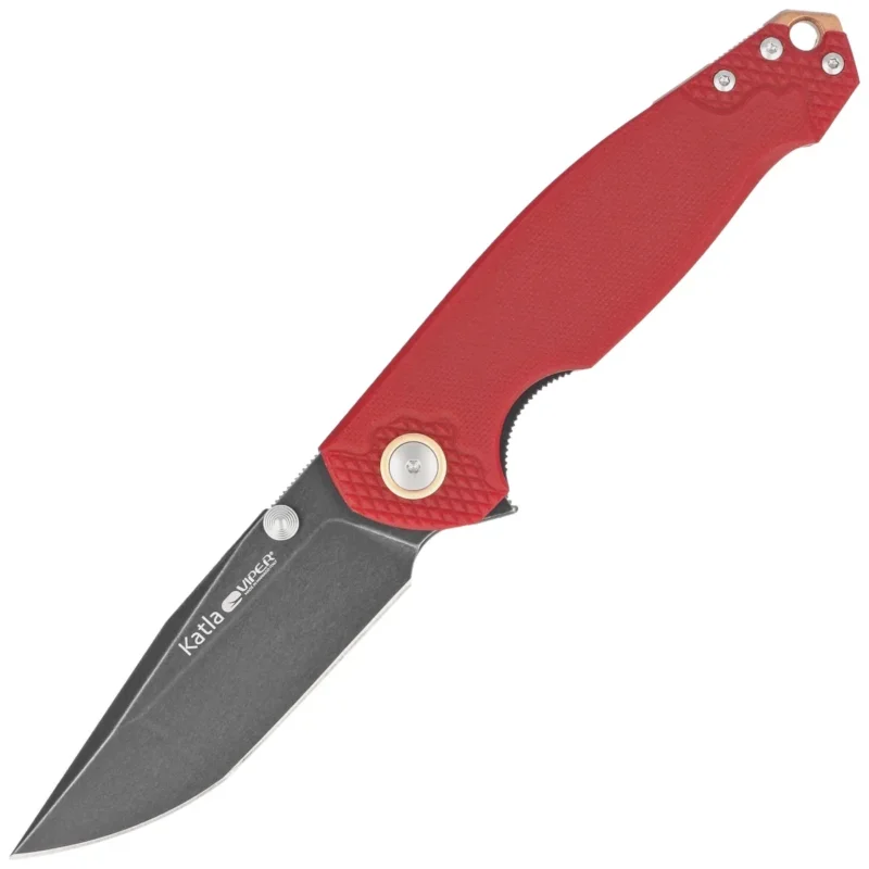 Nóż składany Viper Katla LE No 088/150 Red G10, Dark Stonewashed M390 by Jesper Voxnæs/Jens Ansø (V5984GR3D) Zamów teraz