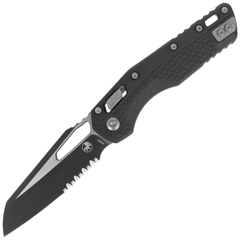 Nóż składany Microtech MSI S/E Black Polymer, Black/Satin P/S M390MK by Tony Marfione (210T-2PMBK) Hit sprzedaży
