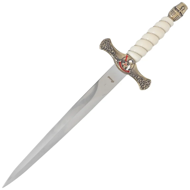 Obniżka ceny Decor Habitat Templar Dagger White ABS, Satin (S0296)