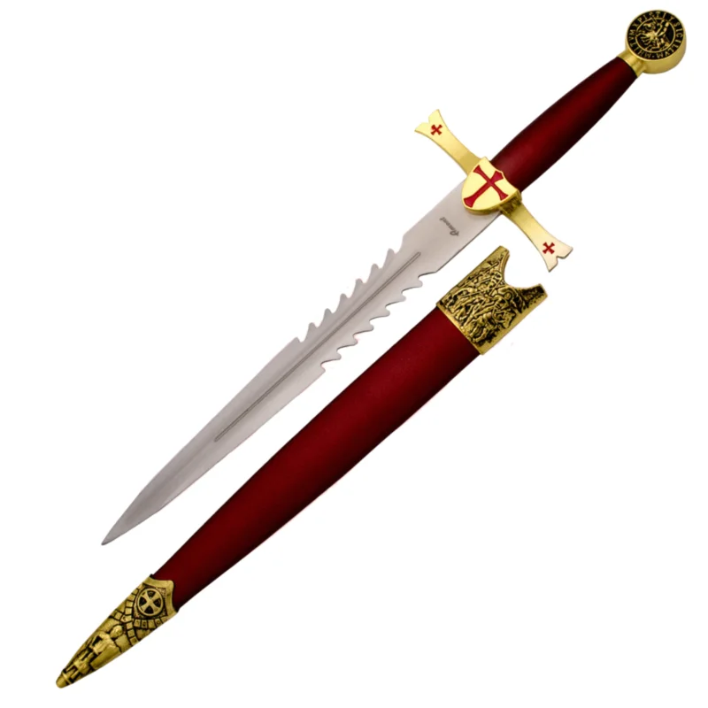 Decor Habitat Templar Dagger, Red ABS, Satin (S0210RD) Wysoka jakość
