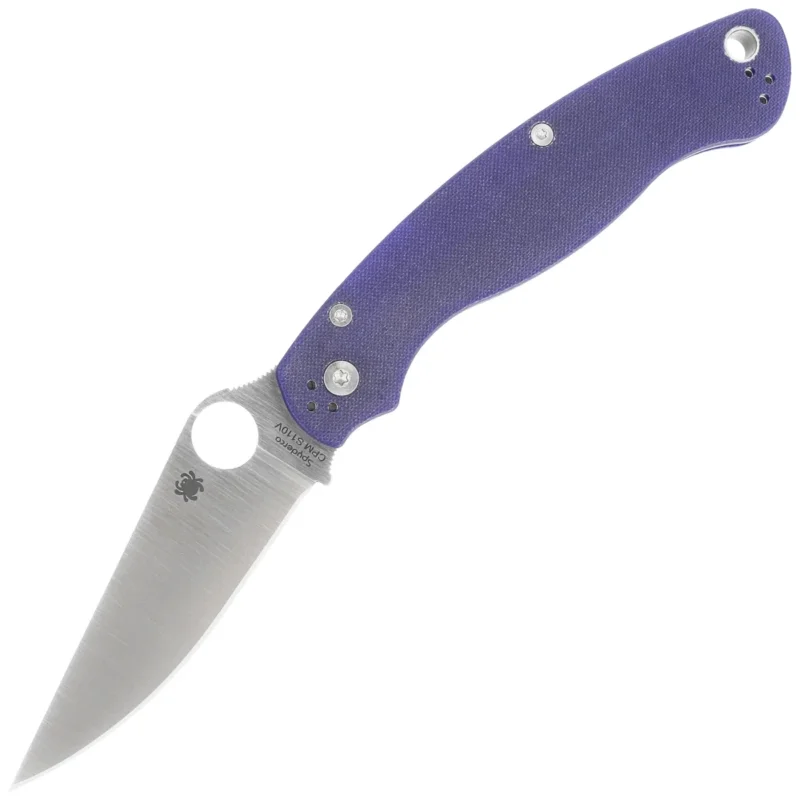 Tylko dziś Spyderco Military 2 Knife Dark Blue G10, Satin CPM S110V by Sal, Eric Glesser (C36GPDBL2)