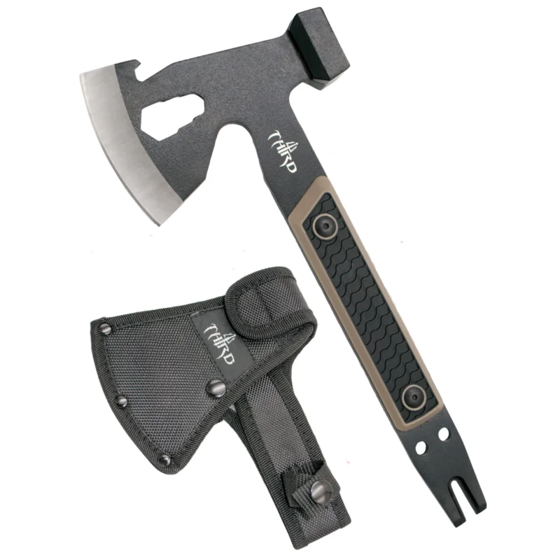 Hit sprzedaży Toporek Third Decor Habitat Ax M9000 Black/Tan ABS, Satin/Black 420 (M9000)