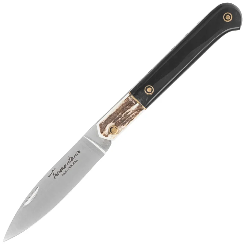 Nóż składany Tramuntana Decor Habitat Cabritera Deer/Buffalo Horn, Satin 420 (TK-34) Bestseller