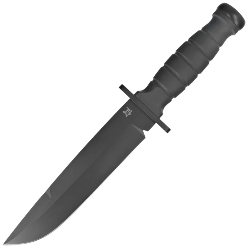Darmowy zwrot Fox Defender Black FRN, Black Top Shield N690Co Knife (FX-689B)