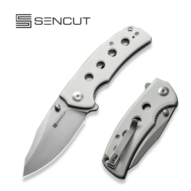 Super okazja Sencut Excalis White G10, Satin 9Cr18MoV Knife (S23068-2)