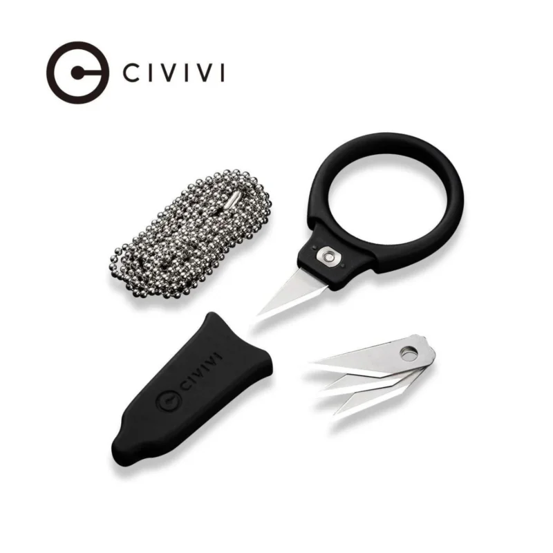 Civivi Quick Snip Neck Knife Black ABS with Rubber Coating, 6Cr13 (C22022A-1) Kup online