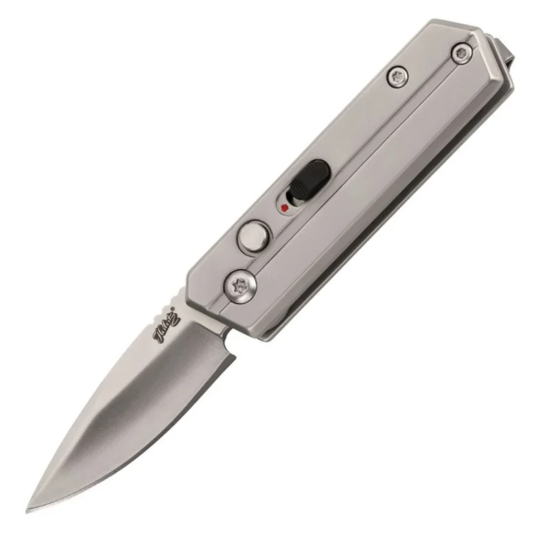 Super okazja Nóż automatyczny Herbertz CJH Grey Steel, Satin 420 (55027)