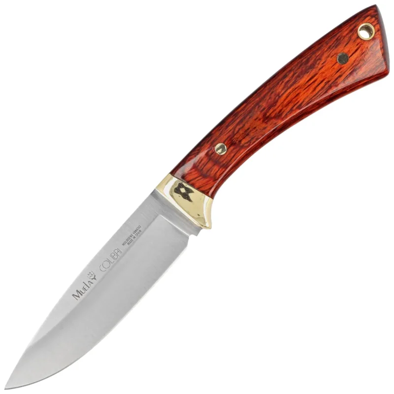 Promocja Muela Colibri COL-9M Pakka Wood Knife, Satin X50CrMoV15