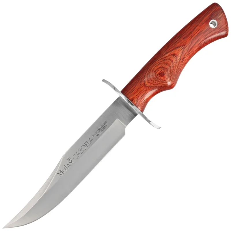 Rabat Nóż Muela CAZ-16R Pakka Wood, Satin X50CrMoV15