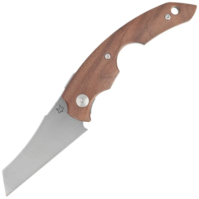 Nie przegap Fox Virtus Walnut Wood Folding and Cigar Knife, Satin Becut (FX-541 WW)