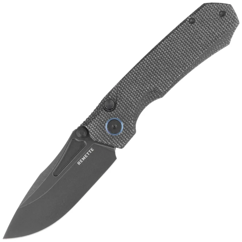 Remette Rhino MC319B Knife Black Micarta, Black Titanium 14C28N Szybka dostawa