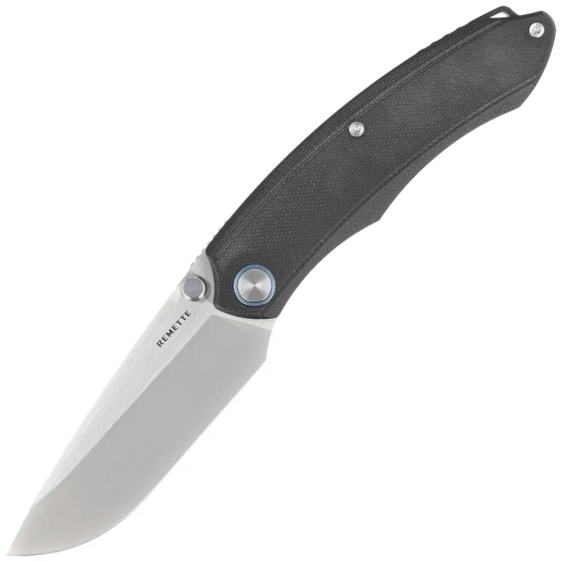 Remette Wild Species GC103-B Knife Black G10, Fine Hand Grinding 14C28N Cena promocyjna